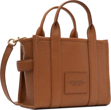 The Mini Tote Bag Marc Jacobs en cuir grainé — vue 45