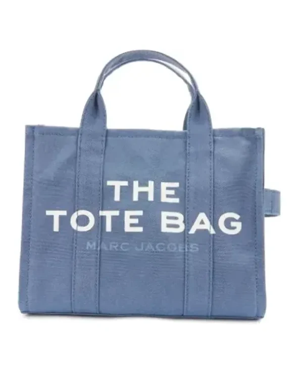 Sac Marc Jacobs The Mini Tote Bag coton bleu