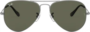 Ray-Ban Aviator Métal Gris Mat - Verres G-15 — vue 2