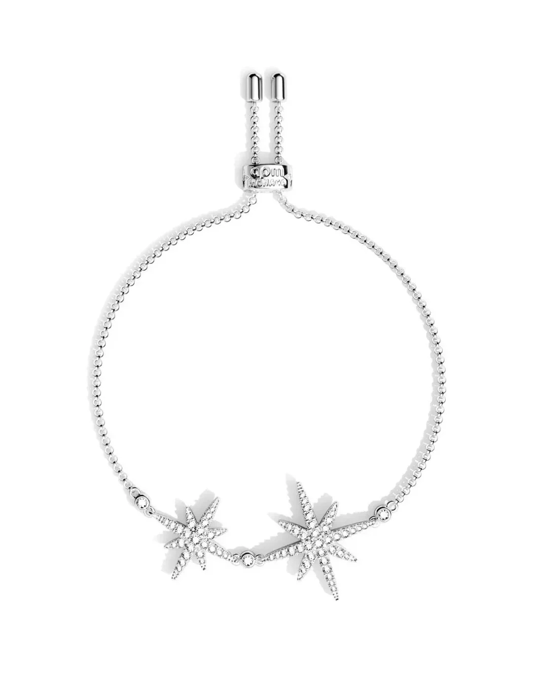 Bracelet APM Monaco Double Météorite Argent 925 Femme