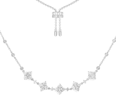 Collier APM Monaco ajustable Éclat Lumière